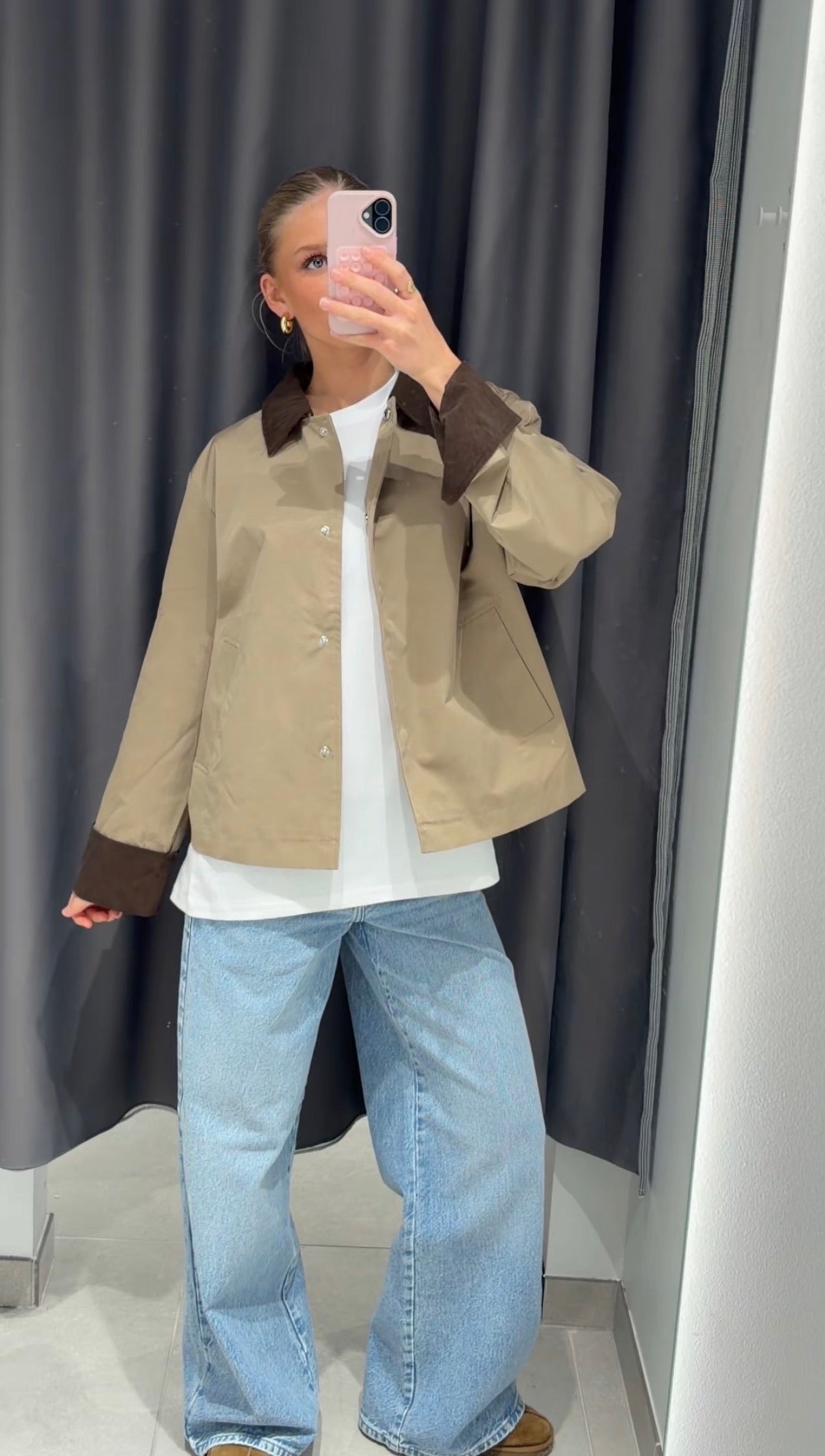 PCJORMA Jacket - Greige